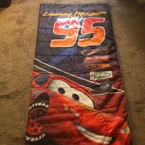 lightning mcqueen sleeping